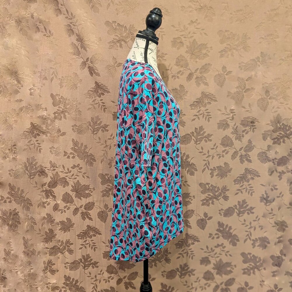 LuLaRoe Disney Jack Skeleton Irma Tunic, Size XS, New With Tags! - Picture 3 of 7